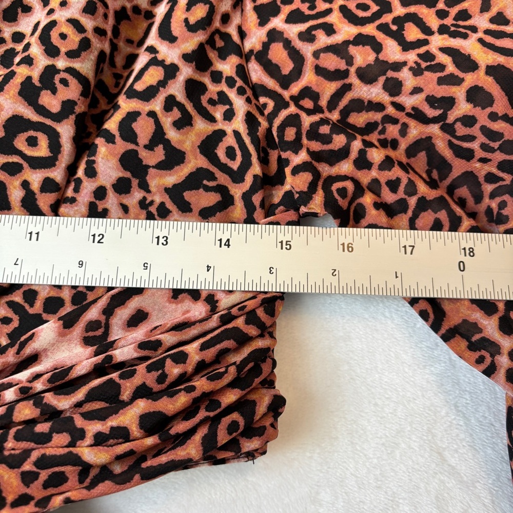 ANTHROPOLOGIE‎ RANNA GILL Leopard Midi Dress small NWT - Picture 8 of 13